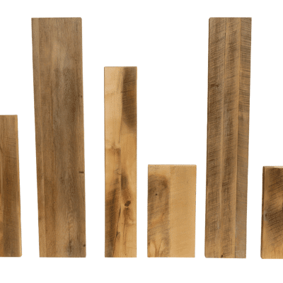 Reclaimed Wood Floating Shelves