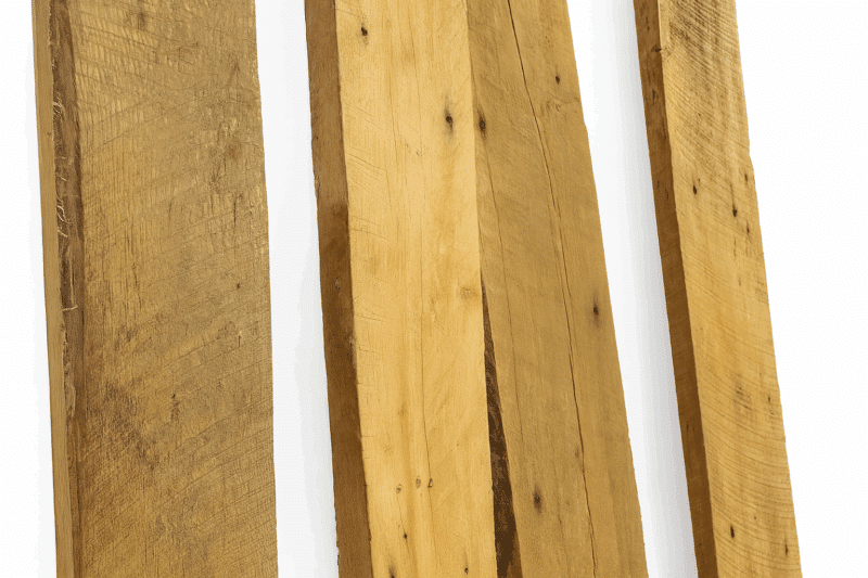 Reclaimed Mixed Species Rough Sawn Barn Lumber - 2" x 6"-12" x 6'