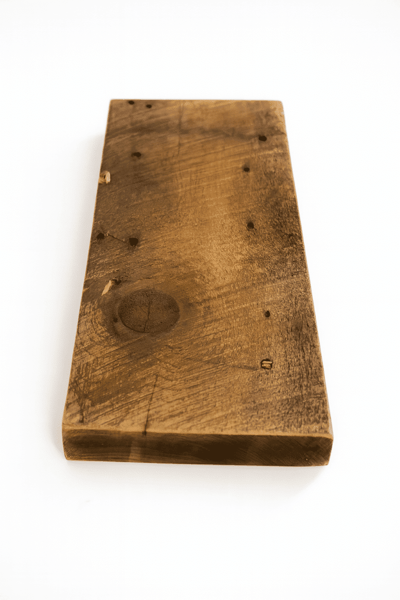 Floating Reclaimed White Pine Shelf - 2" x 10" x 36"